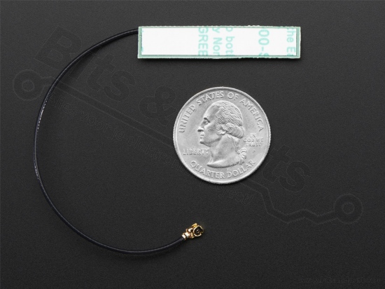 WiFi Antenna 2.4GHz mini with uFL connector 100mm - Adafruit 2308